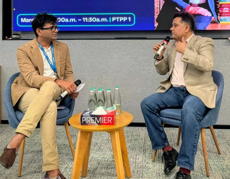 Walmart LitFest — hosting Amish Tripathi